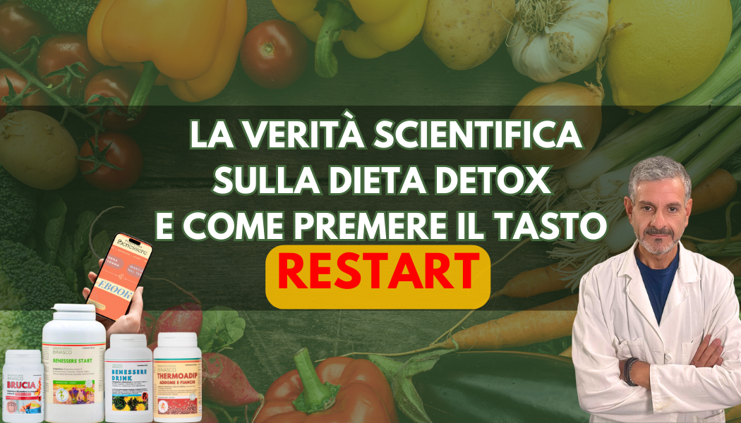Le feste sono finite. E adesso? La verità scientifica sulla Dieta Detox e come premere il tasto RESTART