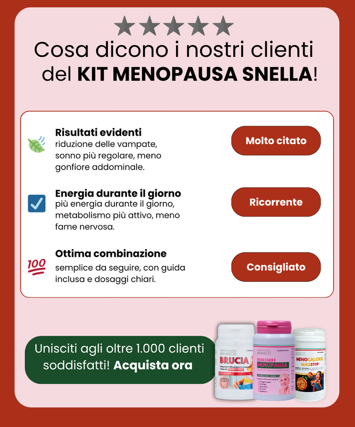 Kit Menopausa Snella