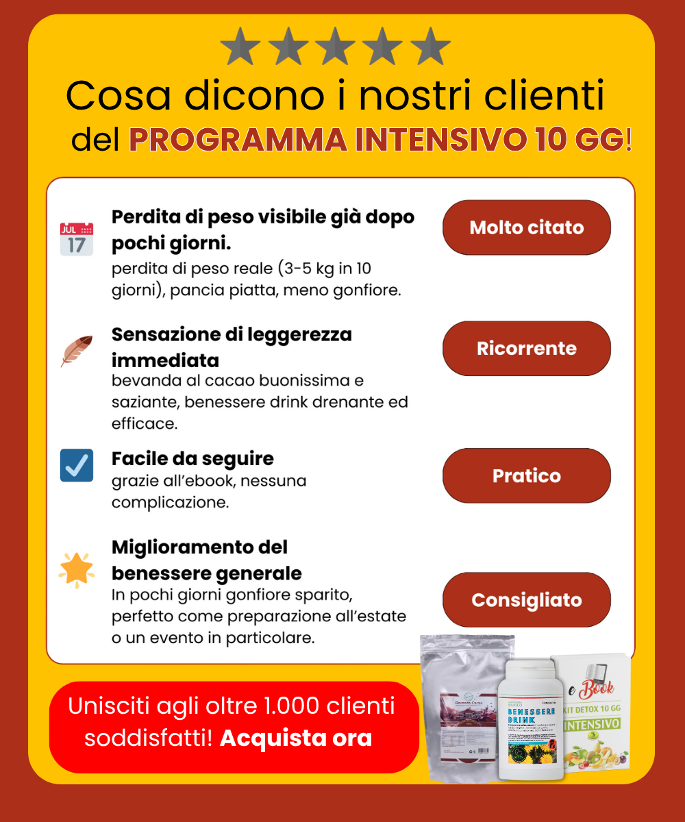 Programma Intensivo 10 giorni