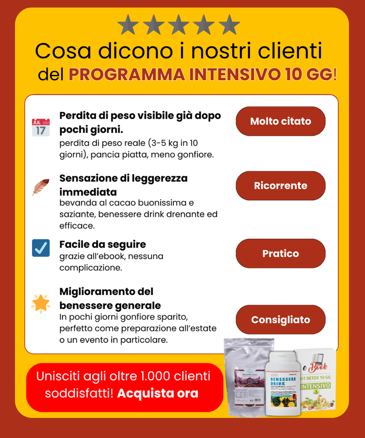 Programma Intensivo 10 giorni