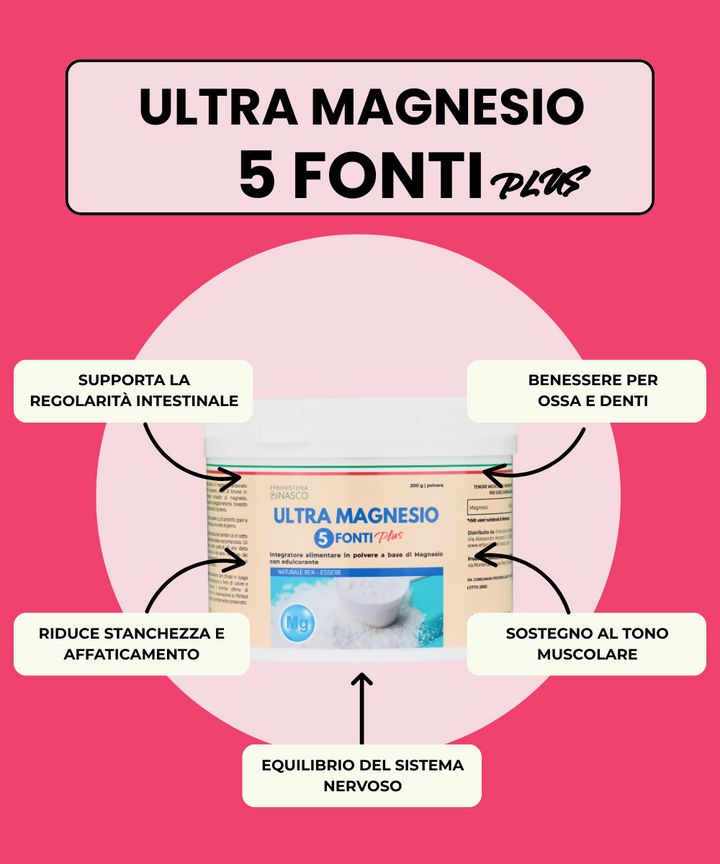 Ultra Magnesio 5 Fonti Plus