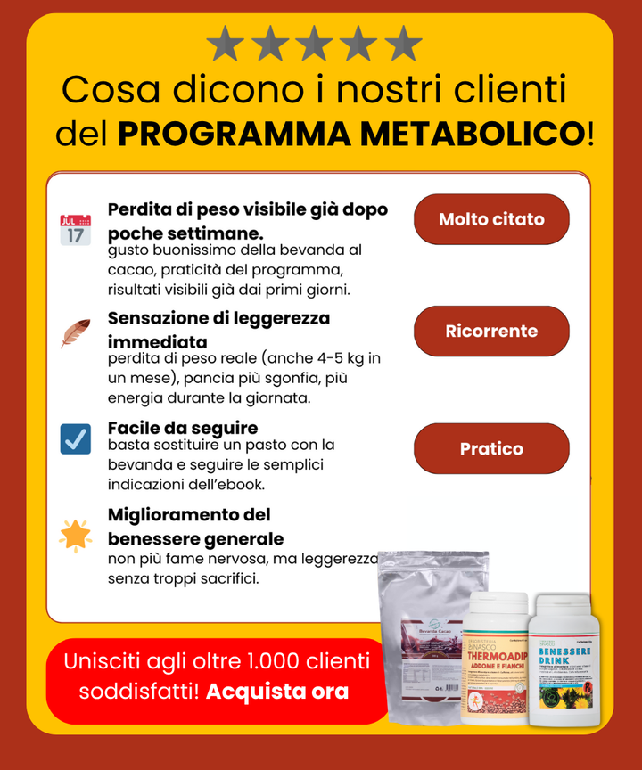 Programma Metabolico Rapid