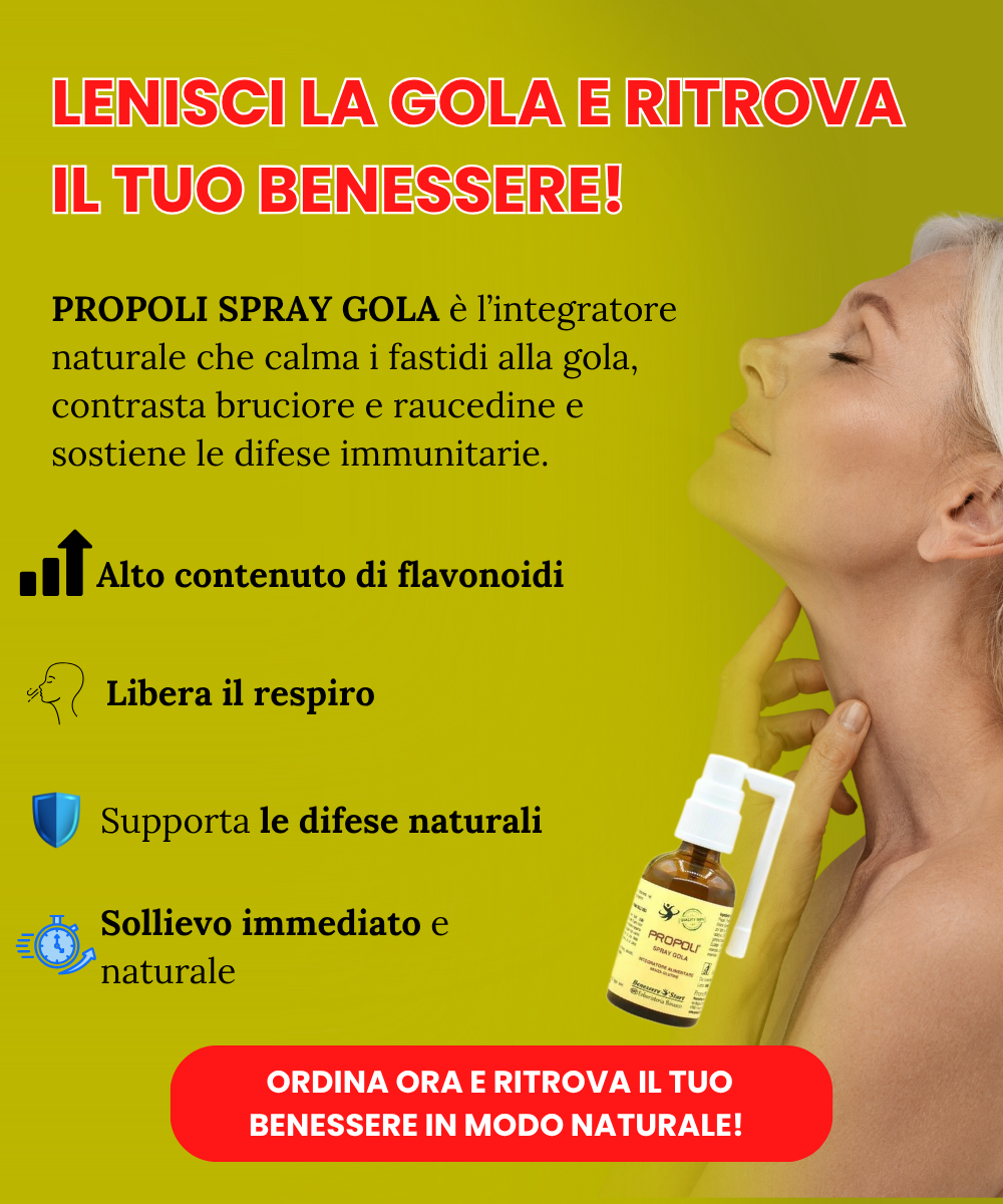 Propoli Spray Gola Argento