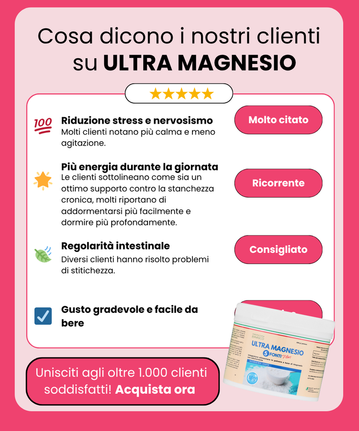 Ultra Magnesio 5 Fonti Plus