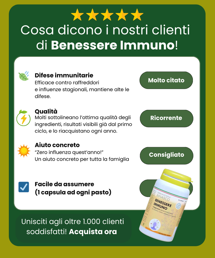 Benessere Immuno Capsule